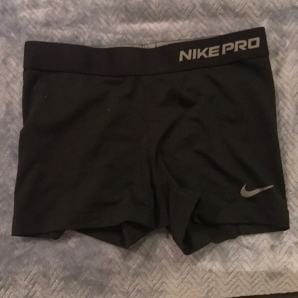 Nike pro spandex shorts